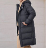 阿迪達斯（adidas）男 LONG DOWN PARKA 長(cháng)款運動(dòng)休閑羽絨服 KE5405 黑色 XL 曬單實(shí)拍圖