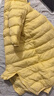巴拉巴拉童裝嬰兒羽絨服寶寶輕薄連體衣抱衣爬服兒童冬裝男童女童可愛(ài)萌趣 黃色小翅膀造型-白鴨絨 80 cm-充絨量42g 曬單實(shí)拍圖