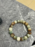 芯奢正宗菩提根手串男士煙青綠飄花手鏈女士菩提根學(xué)生版飾品文玩佛珠 漸變綠手串嫩綠手串10MM 曬單實(shí)拍圖