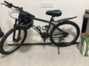 鳳凰（Phoenix）山地自行車(chē)男女成人兒童鋁合金內走線(xiàn)車(chē)架單車(chē) 俠客 26寸27速亞黑 曬單實(shí)拍圖