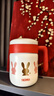 膳魔師（THERMOS）保溫杯辦公杯會(huì )議杯居家桌面隨手杯男女孩書(shū)桌杯時(shí)尚可愛(ài)杯子 發(fā)財兔 520ml 曬單實(shí)拍圖