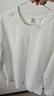 凡客誠品（VANCL）速干衣男款抑菌透氣春秋季長(cháng)袖T恤男跑步戶(hù)外運動(dòng)衣服 白色 L 曬單實(shí)拍圖