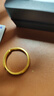 周六福莫比烏斯古法黃金戒指女?huà)D女節禮物計價(jià)A0213621活口14號約3.31g 曬單實(shí)拍圖