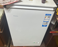 海爾（Haier）100L單溫冰柜小型家用小冰柜減霜一級能效冷藏冷凍轉換深冷冷柜小冰箱BC/BD-100GHW9D國家補貼 曬單實(shí)拍圖