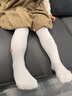 成長(cháng)寄嬰兒打底褲春秋款純棉女寶寶白色可開(kāi)檔連褲襪兒童連體大pp打底襪 白色 適合12~28°C 1條 2-3歲 【適合身高90-102CM】24碼 曬單實(shí)拍圖