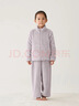MUJI大童 暖柔 家居睡衣夾克 家居服 可外穿 25年冬季 兒童 FE04CC5A 煙熏紫色 150 /76A 曬單實(shí)拍圖