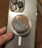 PopSockets【流沙】泡泡騷手機支架氣囊伸縮防摔粘貼指環(huán)扣磁吸圓啪嗒 精靈泉水+流光銀【站立】啪嗒盤(pán) 曬單實(shí)拍圖