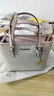 MICHAEL KORSJETSETTRAVEL MK女包手提包托特包35T9GTVT0B送女友粉色女士 曬單實(shí)拍圖