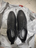 老人頭（LAORENTOU）皮鞋男商務(wù)休閑鞋頭層牛皮春秋透氣耐磨防滑男鞋子 A30303 黑41 曬單實(shí)拍圖