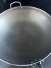 盧記廚具純手工鍛打純鈦鍋圓底炒鍋加附耳無(wú)涂層不粘鍋家用鍋燃氣灶 2.5mm盧記熱鍛打純鈦圓底炒鍋（加側耳） 36cm 曬單實(shí)拍圖