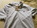 Levi's李維斯冰酷系列男士美式復古經(jīng)典時(shí)尚休閑簡(jiǎn)約短袖Polo衫 灰色 004KC-0003 XL 曬單實(shí)拍圖