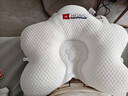 Hoag（霍格）嬰兒定型枕糾正頭型0-6-12月矯正新生兒寶寶枕頭護頸神器 白粉色 【7A級抗菌防螨】 【居家款】 曬單實(shí)拍圖