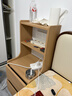 全友家居原木風(fēng)床頭柜床邊小型書(shū)架落地臥室抽屜收納儲物置物柜子家具 曬單實(shí)拍圖