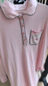 tutuanna春夏女士睡衣 全棉舒適透氣可愛(ài)長(cháng)袖翻領(lǐng)家居服睡裙女 淺粉色 160/84A 均碼 曬單實(shí)拍圖