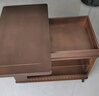 睿帆實(shí)木可移動(dòng)茶幾客廳沙發(fā)邊柜小戶(hù)型折疊邊幾桌子家用多功能小推車(chē) 曬單實(shí)拍圖
