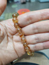 周大生【生日禮物】黃水晶紫水晶手串超七瑪瑙綠幽靈送女友 曬單實(shí)拍圖