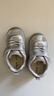 泰蘭尼斯春季新款寶寶學(xué)步鞋防滑透氣機能鞋男女童面包鞋休閑軟底運動(dòng)鞋 灰/銀色 透氣單網(wǎng) 24 內長(cháng)15.5cm 適合腳長(cháng)14.5 曬單實(shí)拍圖