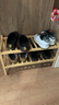 宜家（IKEA）【新品】VASSKAR瓦斯夏鞋架玄關(guān)簡(jiǎn)易鞋柜多層收納架 【新品】鞋架竹 60*30*35cm 曬單實(shí)拍圖