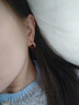 AJIDOU阿吉豆耳環(huán)簡(jiǎn)約幾何雙環(huán)鏤空精耳飾小巧精致耳釘女送女生禮物新年 曬單實(shí)拍圖