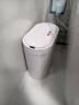 京東京造  智能感應垃圾桶  衛生間夾縫廚房帶蓋垃圾筒 小號 曬單實(shí)拍圖