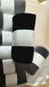 南極人（Nanjiren）襪子男純棉100%男士襪子防臭吸汗新疆棉10A級抗菌短襪耐磨中筒襪 曬單實(shí)拍圖