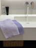 KRRAMEL冰淇淋毛巾純棉100全棉吸水不掉毛成人洗澡洗臉家用面巾香芋紫 曬單實(shí)拍圖