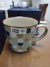 丹碧（Denby）【生日禮物】【典藏】denby英國進(jìn)口馬克杯咖啡杯家用陶瓷水杯 典藏天藍馬賽克馬克杯+禮盒 曬單實(shí)拍圖