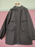 俞兆林中老年女裝2026春秋新款媽媽裝連帽短外套休閑夾克開(kāi)衫 Y61D329 曬單實(shí)拍圖