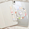 zoyu 720旋轉iPad11保護套Pro保護殼Air8防彎7平板6適用蘋(píng)果2026磁吸mini7拆分13英寸10卡通5透明硬殼 小狗轉圈搭扣 min7/6【8.3英寸】 曬單實(shí)拍圖