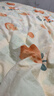 無(wú)印良品A類(lèi)100%純棉床上四件套 1.8/2米床 被套220*240cm元氣橙橙 曬單實(shí)拍圖