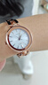 西鐵城（CITIZEN）手表女日韓表光動(dòng)能白色表盤(pán)鋼帶時(shí)尚學(xué)生送婦女節禮物EM0639-81A 曬單實(shí)拍圖