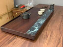 石茗堂整塊北美胡桃木茶盤(pán)干濕兩用實(shí)木茶臺家用茶具茶托排水式原木茶幾 胡桃木-古檀 72*35*4.5cm 曬單實(shí)拍圖