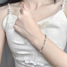 德利卡緹水晶之戀手鏈女學(xué)生日韓版簡(jiǎn)約時(shí)尚鑲鉆藍白鋯石個(gè)性甜美 德利卡緹VIP貴賓卡 曬單實(shí)拍圖