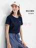 Navigare意大利小帆船防蚊蟲(chóng)休閑t恤女士短袖2026年夏季最新款圓領(lǐng)體恤衫 海軍藍 L 曬單實(shí)拍圖