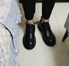 回力新款春季皮鞋男士牛皮可選商務(wù)正裝男鞋耐磨 黑色-升級版 43 曬單實(shí)拍圖
