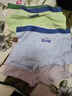 芬騰內褲男生青少年發(fā)育期學(xué)生純棉四角褲平角褲高中生初中生大童短褲 曬單實(shí)拍圖