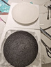 京東京造 盤(pán)子 餐盤(pán)餐具牛排盤(pán)西餐盤(pán)陶瓷水果盤(pán)10英寸2只裝黑色*1白色*1 曬單實(shí)拍圖