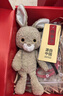 問(wèn)童子[新品] 十二生肖掛偶 馬年布藝公仔玩偶掛件鑰匙扣玩具新年禮物 兔 曬單實(shí)拍圖
