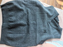 恒源祥馬甲背心男士秋冬季針織坎肩毛衣無(wú)袖上衣15808738深灰 175/92A 曬單實(shí)拍圖