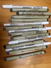櫻花（SAKURA）勾線筆針管筆 防水素描筆水彩繪圖筆 描線筆手繪漫畫筆套裝 08號-0.5mm 曬單實拍圖