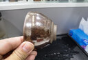 單亦建盞汝瓷手工茶杯原礦釉主人杯功夫茶具盲盒入門級自用功夫品茗杯 百花隨緣盞【釉色隨機(jī)*1只】 曬單實拍圖