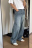DEREK JEFF 戴里克.杰夫寬松直筒牛仔褲男生2026秋冬新款闊腿休閑長(cháng)褲大碼 寬松闊腿褲682款 28 95-110斤 曬單實(shí)拍圖