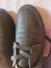 YRC意爾康男鞋春季一腳蹬皮鞋男士真皮休閑透氣軟底防滑中老年爸爸鞋 卡其色系帶款 802 39 曬單實(shí)拍圖