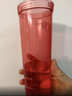 特百惠（Tupperware）晶彩MAX塑料杯600ml 男女士學(xué)生運動(dòng)水杯子大容量泡茶杯 寶石紅 曬單實(shí)拍圖