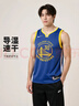 耐克NIKE男子 勇士隊 庫里球衣 運動(dòng)背心 速干籃球服DN2005-401藍 L 曬單實(shí)拍圖