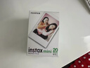 拍立得現貨[京東物流]富士相紙白邊100張盒裝錫紙隨機發(fā)mini7+/8/9/11/12膠卷迷你 白邊10張 曬單實(shí)拍圖