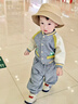 波步（BORBOON B）寶寶套裝春裝2026新款男童外套棒球服褲子兩件套嬰兒春季外出衣服 【套裝】2302 90 曬單實(shí)拍圖