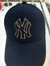 MLB韓國棒球帽洋基隊新款大小標NY帽子軟頂硬頂LA鴨舌帽CP66/CP77 新款金邊NY（硬頂） 曬單實(shí)拍圖