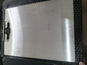 不銹鋼寫(xiě)字墊板畫(huà)板文件夾板學(xué)生用品會(huì )議記錄夾板不銹鋼文件夾板菜單書(shū)寫(xiě)墊板A4畫(huà)板 銀色 A4/225*310 曬單實(shí)拍圖