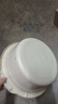 奶油風(fēng)加厚塑料洗臉盆家用洗漱盆大號塑料洗菜盆洗衣盆泡腳洗手盆 奶油色 加大號1個(gè) 曬單實(shí)拍圖